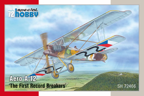 SPECIAL HOBBY	 1/72 Aero A12 The First Record Breakers BiPlane