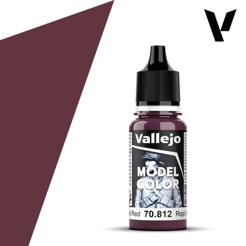 VALLEJO 17ml Bottle Violet Red Model Color