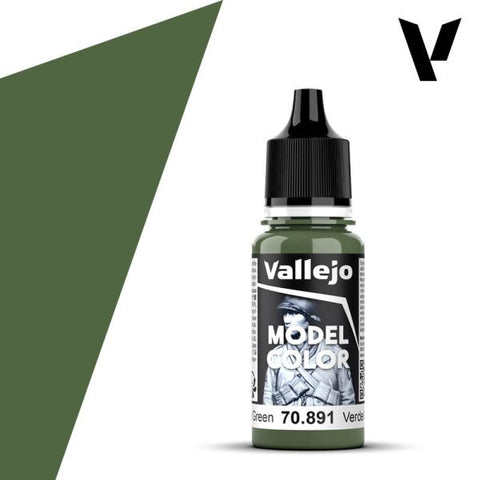 VALLEJO 17ml Bottle Intermediate Green Model Color