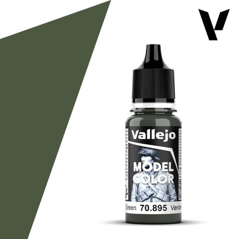 VALLEJO 17ml Bottle Gunship Green Model Color