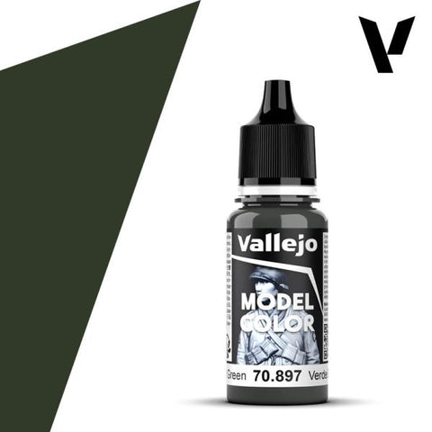 VALLEJO 17ml Bottle Bronze Green Model Color