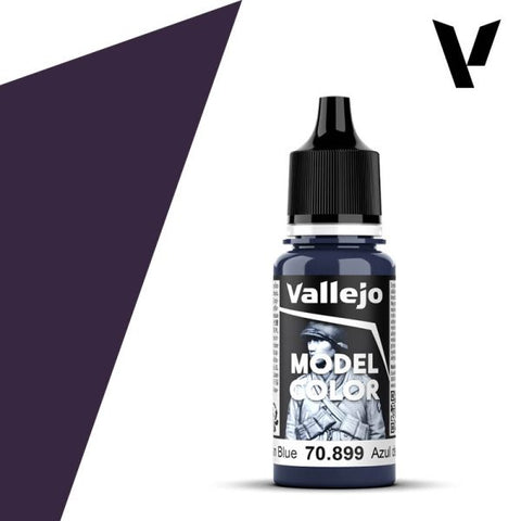 VALLEJO 17ml Bottle Dark Prussian Blue Model Color
