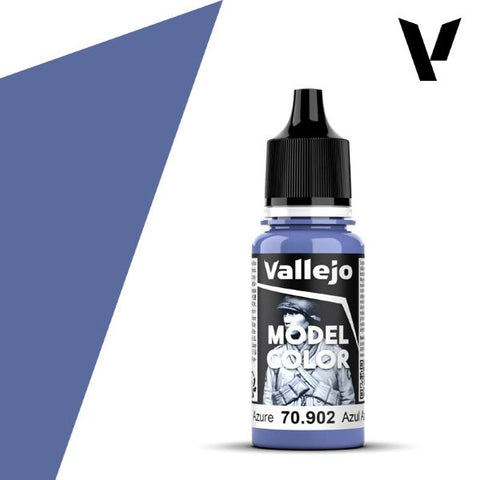 VALLEJO 17ml Bottle Azure Blue Model Color