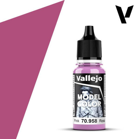 VALLEJO 17ml Bottle Pink Model Color