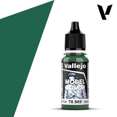 VALLEJO 17ml Bottle Park Green Flat Model Color