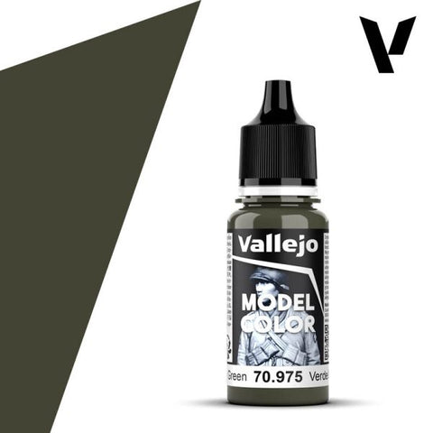 VALLEJO 17ml Bottle Military Green Model Color