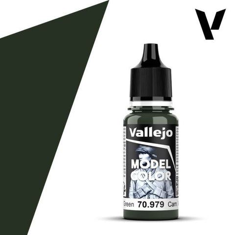 VALLEJO 17ml Bottle German Camouflage Dark Green Model Color