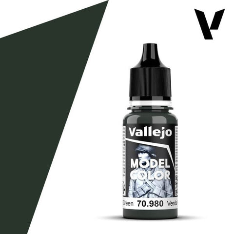 VALLEJO 17ml Bottle Black Green Model Color