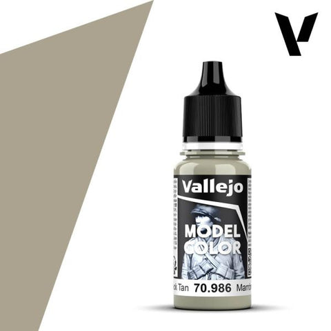 VALLEJO 17ml Bottle Deck Tan Model Color