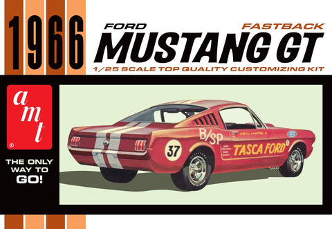 AMT 1/25 1966 Ford Mustang GT Fastback Car