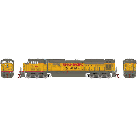 ATHEARN HO EMD SD90MAC w/DCC/Sound - UP #8026