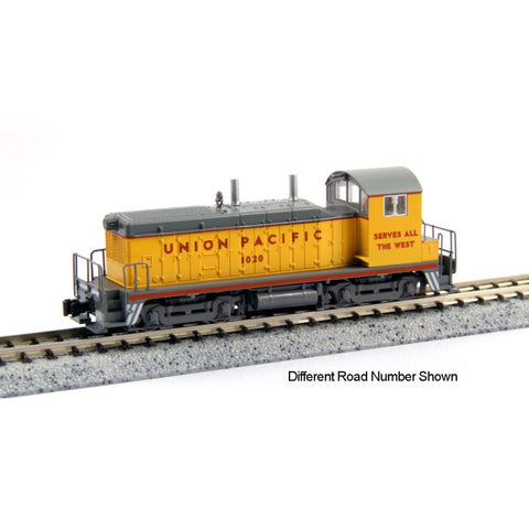 KATO N Scale EMD NW2 Switcher, ESU LokSound 5 DCC, Union Pacific UP #1032