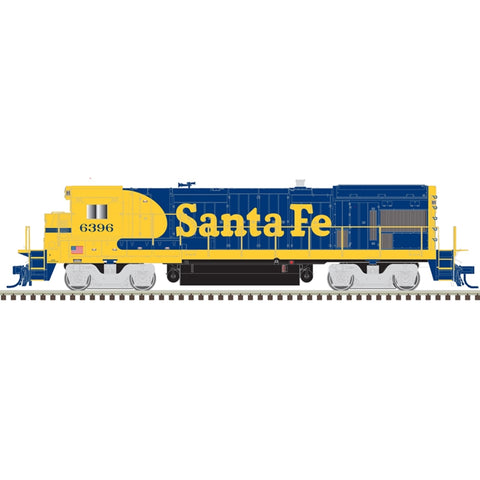 ATLAS N Master GE B23-7, Silver, Standard DC, Santa Fe #6396