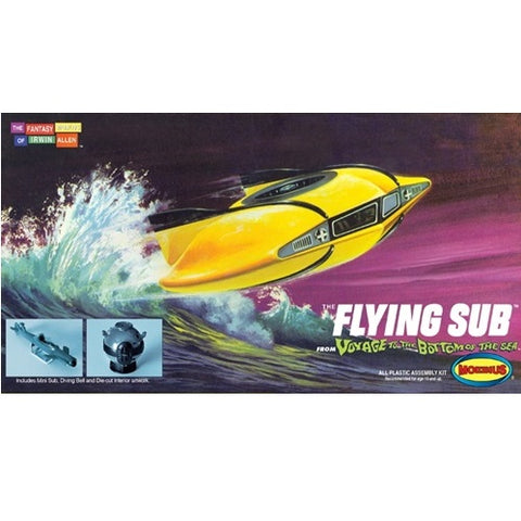 MOEBIUS  Voyage to the Bottom of the Sea: Mini Flying Sub w/Diving Bell