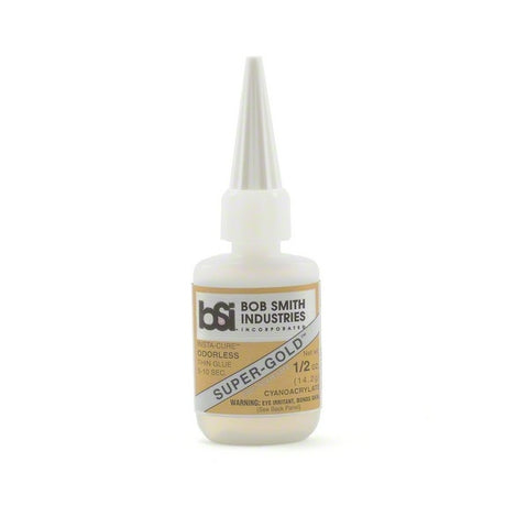 BOB SMITH 1/2oz Super-Gold Odorless Foam-Safe CA
