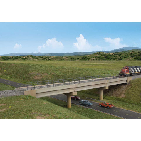 WALTHERS HO Modern Long Span Concrete Bridge Kit