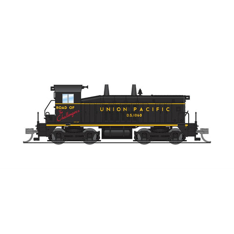 BROADWAY LIMITED N EMD NW2, UP 1060, Black w/ Yellow, Paragon4 Sound/DC/DCC