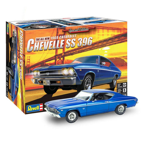 REVELL  1/25 1969 Chevy Chevelle SS396 w/Firestone Tires