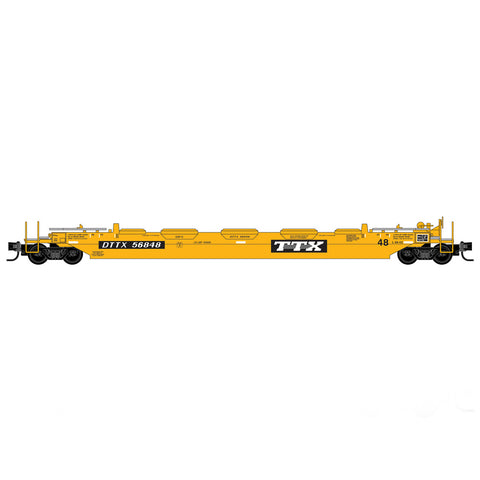 MICRO TRAINS Z Container Car, Single Well, Gunderson Husky Stack 53