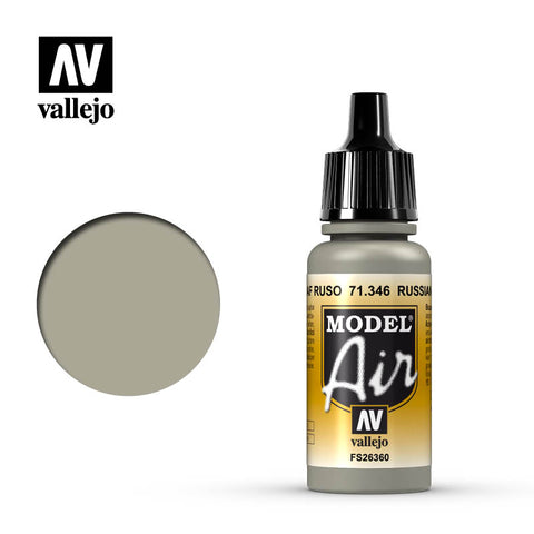 VALLEJO 17ml Bottle Russian AF Grey N.4 Model Air