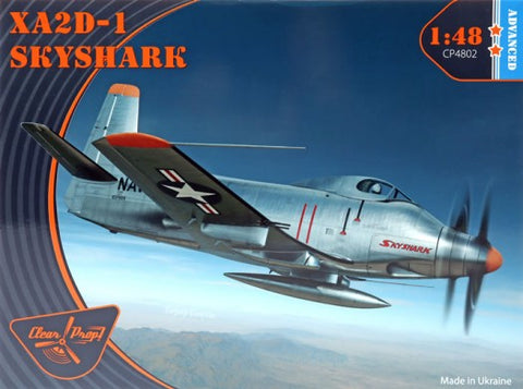 CLEAR PROP 1/48 XA2D1 Skyshark Early Version Attack Aircraft (Advanced)