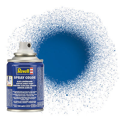 REVELL 100ml Acrylic Blue Gloss Spray