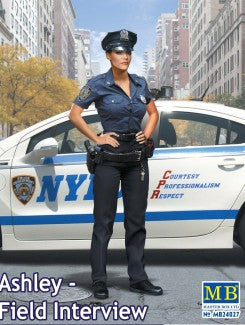 MASTERBOX  1/24 Ashley Modern Police Woman