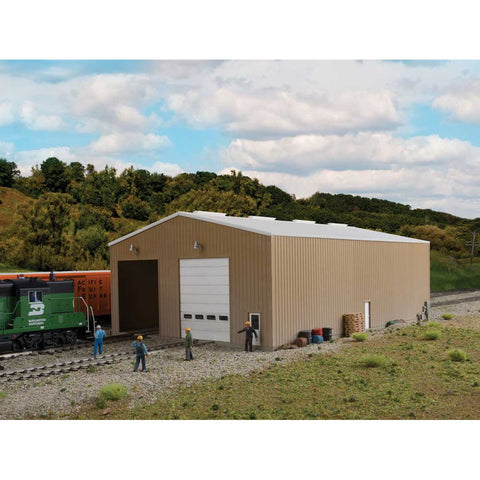 WALTHERS HO Modern 2-Track Engine House Kit
