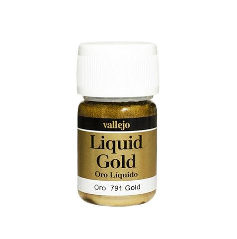 35ml Bottle Metallic Liquid Gold Model Color