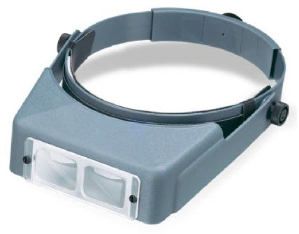 OPTIVISOR  LX Binocular Headband Magnifier w/Acrylic Lens Plate #3 1.75x Power at 14"