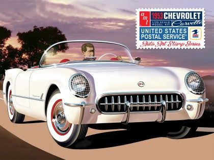 AMT 1/25 1953 CHEVY CORVETTE IN COLLECTIBLE TIN