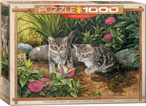 1000-PIECE DOUBLE TROUBLE KITTENS