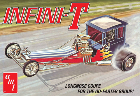 AMT 1/25  Infini-T Longnose Vintage Coupe Show Dragster