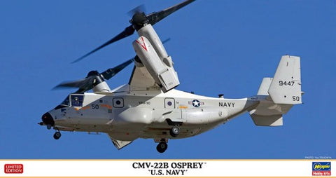 HASEGAWA 1/72 CMV22B Osprey USN Transport Helicopter (Ltd Edition)