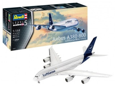 REVELL  1/144  AIRBUS A380-800 LUFTHANSA