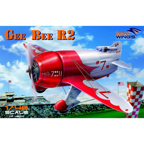 DORA WINGS 1/48 Gee Bee R2 Super Sportster Aircraft