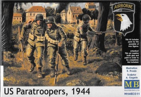 MASTERBOX  1/35 US Paratroopers 1944 (3)