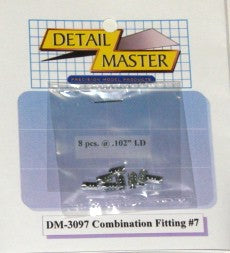 DETAIL MASTER 1/24-1/25 Combination Fitting #7 (8pc)
