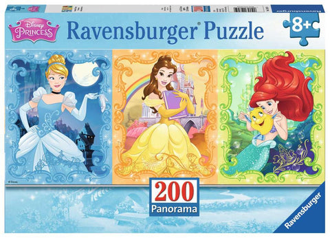 200-PIECE Beautiful Disney Princesses Pano PUZZLE