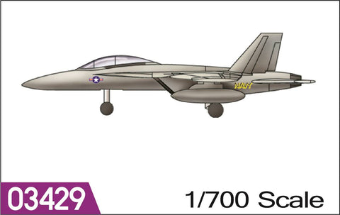 TRUMPETER  1:700 Aircraft- F/A-18F SUPER HORNET