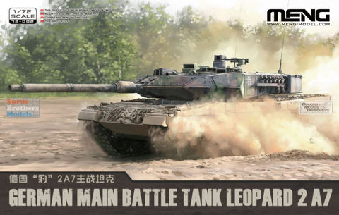 MENG 1/72 Leopard 2A7 German Main Battle Tank