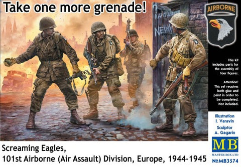 MASTERBOX  1/35 Screaming Eagles 101st Airborne (Air Assault) Division Europe 1944-1945 (4)