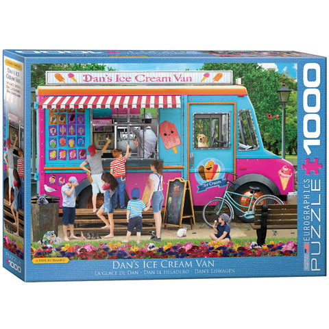 1000-PIECE Dan's Ice Cream Van