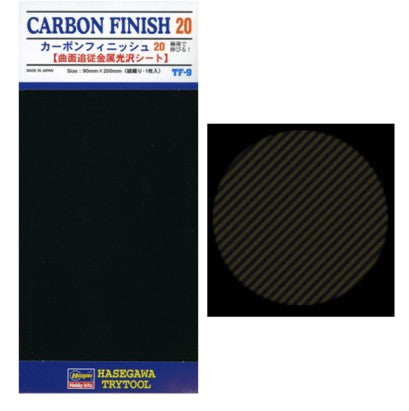 HASEGAWA	Carbon Finish (Fine) Mylar Foil (Self-Adhesive)