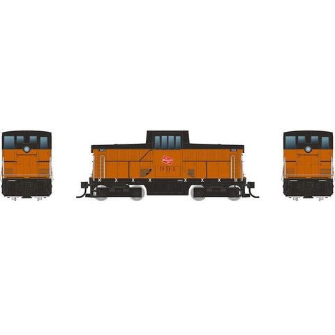 RAPIDO HO GE 44 Tonner (DC/DCC/Sound): Milwaukee Road: #991