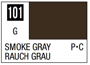 MR HOBBY 10ml Lacquer Based Gloss Smoke Gray
