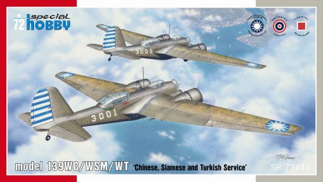 SPECIAL HOBBY 1/72 Martin B10 Model 139WC/WSM/WT Bomber