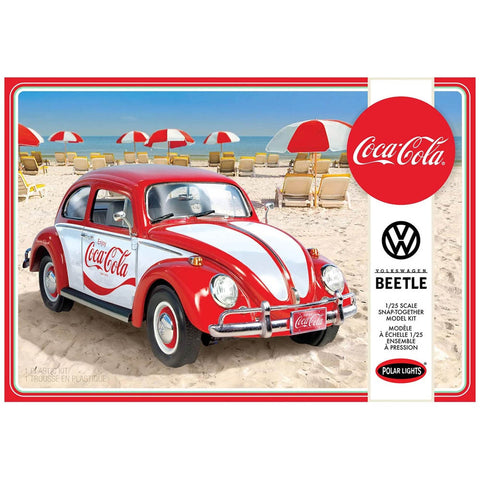 POLAR LIGHTS 1/25 Coca Cola VW Beetle Car (Snap)