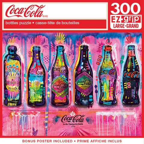 300-PIECE Coca-Cola - Bottles PUZZLE