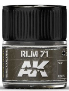 Real Colors: RLM71 Green Acrylic Lacquer Paint 10ml Bottle